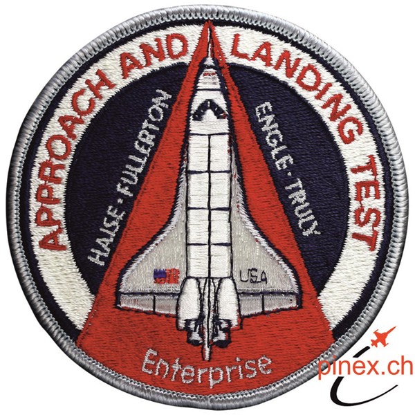 Image de Space Shuttle Enterprise Approach and Landing Test Abzeichen Patch