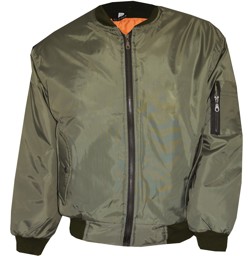 Zeige Details für Fliegerjacke Bomberjacke grün Bild von Fliegerjacke Bomberjacke grün