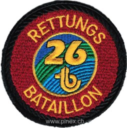 Picture of Rettungsbataillon 26 Rand schwarz