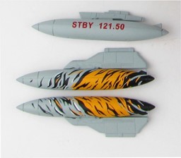 Picture of Hobby Master External fuel tanks for F/A-18 Hornet Squadron 11 Tiger Meet Design