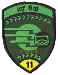 Picture of Inf Bat 11 Inf-Bataillon 11 gelb ohne Klett