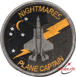 Image de VMFAT-502 Nightmares F-35 Plane Captain Abzeichen Patch