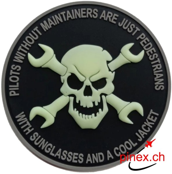 Picture of Air Force Maintenance Fun Patch PVC-Rubber