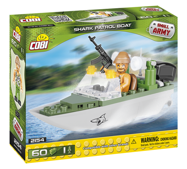 Picture of Cobi Shark  Patrouillenboot 2154 Small Army