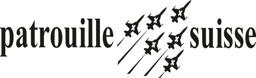 Picture of Patrouille Suisse Schriftzug 375mm Medium 