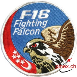 Picture of F-16 Fighting Falcon Singapur Abzeichen Patch