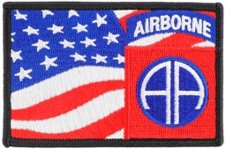 Image de 82nd Airborne All American US Flagge Abzeichen Patch