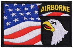 Immagine di 101st Airborne Screaming Eagles US Flagge Abzeichen Patch