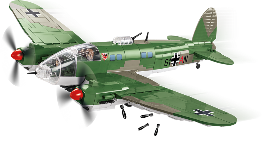Picture of Cobi Heinkel HE-111 P-2 Bomber Baustein Set 5717