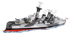 Image de Cobi HMS Belfast Schiff Kreuzer Baustein Set 4821