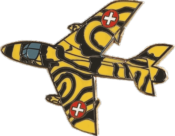Image de Hawker Hunter in den Tiger Farben 
