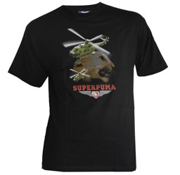 Afficher les détails pour Super Puma hélicoptère T-Shirt forcespour enfants  aériennes suisses Image de Super Puma hélicoptère T-Shirt forcespour enfants  aériennes suisses