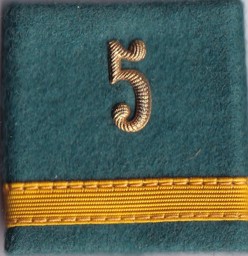 Picture of Major Achselschlaufe 5 Versorgungstruppen,  Preis gilt für 1 Stück 