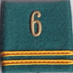 Immagine di Oberleutnant Schulterpatte Versorgungstruppen 6. Preis gilt für 1 Stück 