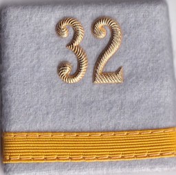 Picture of Major Schulterpatten Übermittlung und Führungsunterstützung 32. Preis gilt für 1 Stück 