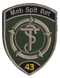 Picture of Mob Spit Bat 43 schwarz mit Klett
