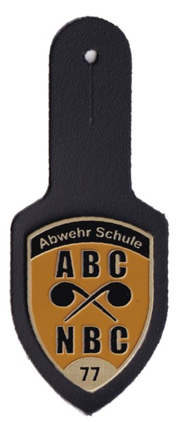 Picture of ABC NBC Abwehr Schule 79 Brusttaschenanhänger Schweizer Armee