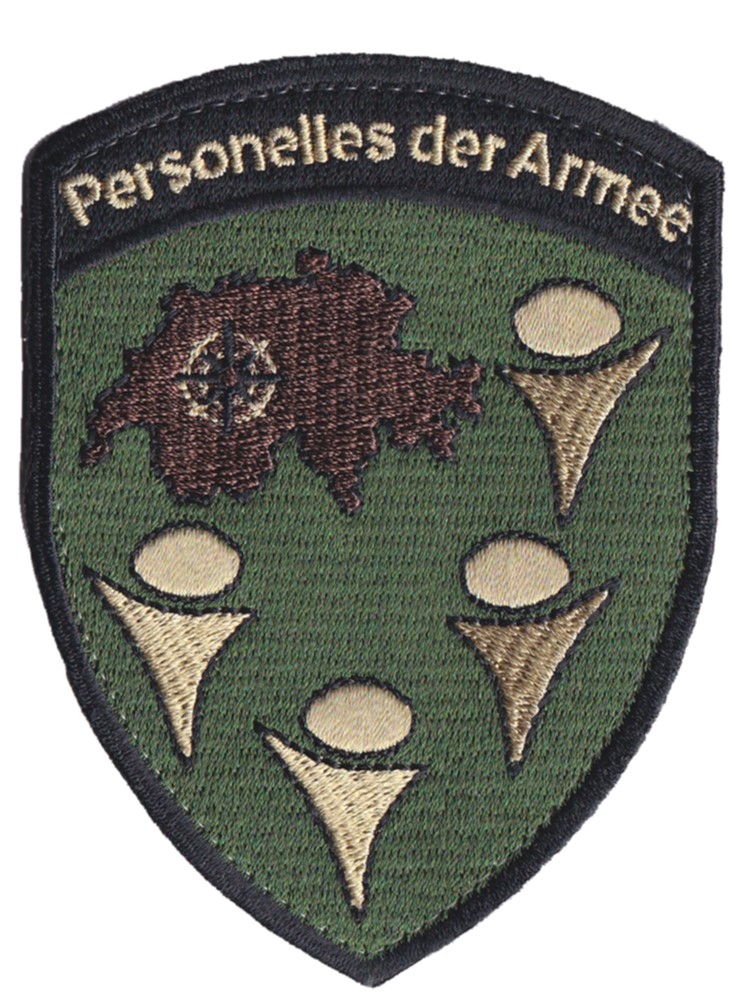 Picture of Personelles der Armee Badge mit Klett 