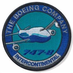 Immagine di Boeing 747-8 Intercontinental Verkehrsflugzeug Abzeichen 