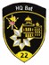 Bild von Badge HQ Bataillon 22 gelb