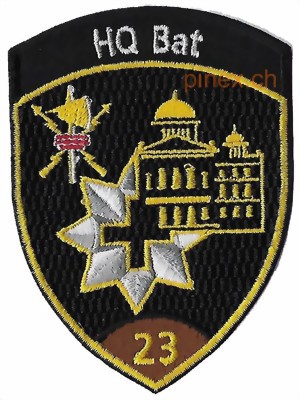Image de HQ Bat 23 Hauptquartier-Bataillon braun ohne Klett