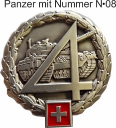 Picture of Panzerbrigade 4, MIT GEPRÄGTER NUMMER N.08  