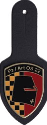 Picture of Pz / Art OS 22 Brusttaschenanhänger Schweizer Armee