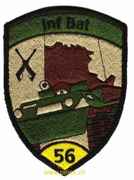Immagine di Inf Bat 56 Infanteriebataillon 56 gelb mit Klett Armee 21 Abzeichen