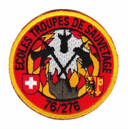 Image de Ecoles Troupes de Sauvetage Badge Armée suisse,