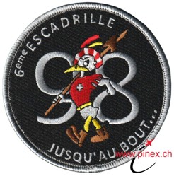 Picture of Squadron 6 Patch Swiss Air Force, 98 years limited edition 80pcs
