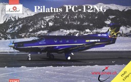 Immagine di Pilatus PC-12 NG CH-Version Air Corviglia Jazzfestival Plastikmodellbausatz Amodel 1:72 Limited Edition