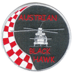 Picture of Black Hawk der Luftstreitkräfte Österreich Abzeichen Patch