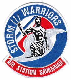 Bild von Coast Guard Air Station Savannah Abzeichen "storm warriors"