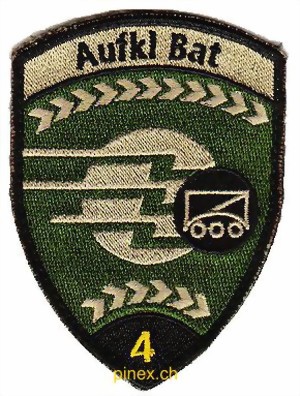 Picture of Aufkl Bat 4 Aufklärer Bataillon 4 schwarz mit Klett