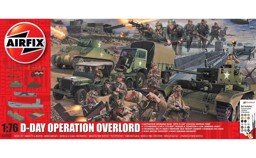 Picture of D-Day Operation Overlord Komplettset Diorama Modellbausatz 1:76 Airfix
