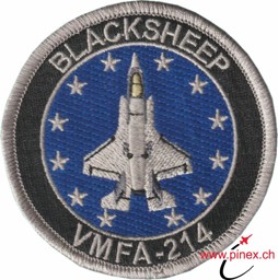 Immagine di VMFA-214 Blacksheep Abzeichen F-35 Lightning II Patch offiziell
