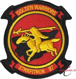 Picture of VFA-87 Golden Warriors  US Navy Strike Fighter Squadron Abzeichen Badge Patch 