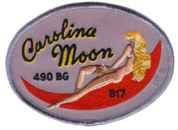 Image de B-17 Flying Fortress Carolina Moon  Abzeichen Aufnäher