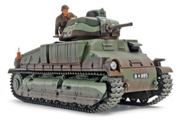 Image de Tamiya Somua S35 Panzer Frankreich WWII Modellbau Set 1:35 Military Miniatures Series No. 344