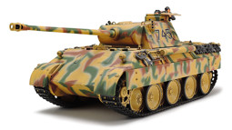 Immagine di Tamiya Deutsche Wehrmacht Pz.Kpfw. Panther Ausf. D Sd.Kfz.171 Panzer Modellbau Set 1:35 Military Miniature Series No. 345