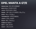 Picture of OPEL Manta A GT/E Baustein Set COBI 24349