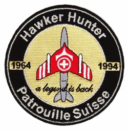 Picture of Hawker Hunter Remember Patch Patrouille Suisse