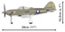 Image de Bell P-39D Airacobra US Air Force USAF Jagdflugzeug WW2 Baustein Bausatz Cobi 5746