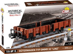 Picture of Güterwagen Typ OMMR 32 "LINZ" Historical Collection Trains WWII Cobi 6285
