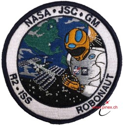 Picture of NASA ISC GM R2 ISS Robonaut Abzeichen Patch Aufnäher 