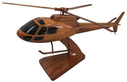 Immagine di Ecureuil AS-350 Helikopter Holzmodell