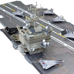 Immagine di USS Enteprise CVN-65 1:200 Modellbau Set Commander Bridge Turm Forces of Valor M