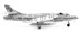 Immagine di Hawker Hunter MK58 Papyrus Metallmodell 1:72 Fliegerstaffel 15 ACE Modell