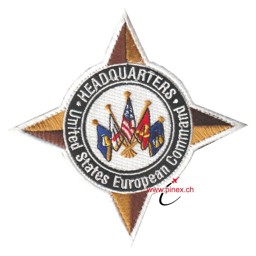 Bild von United States European Command Headquarters Abzeichen Patch mit Klett