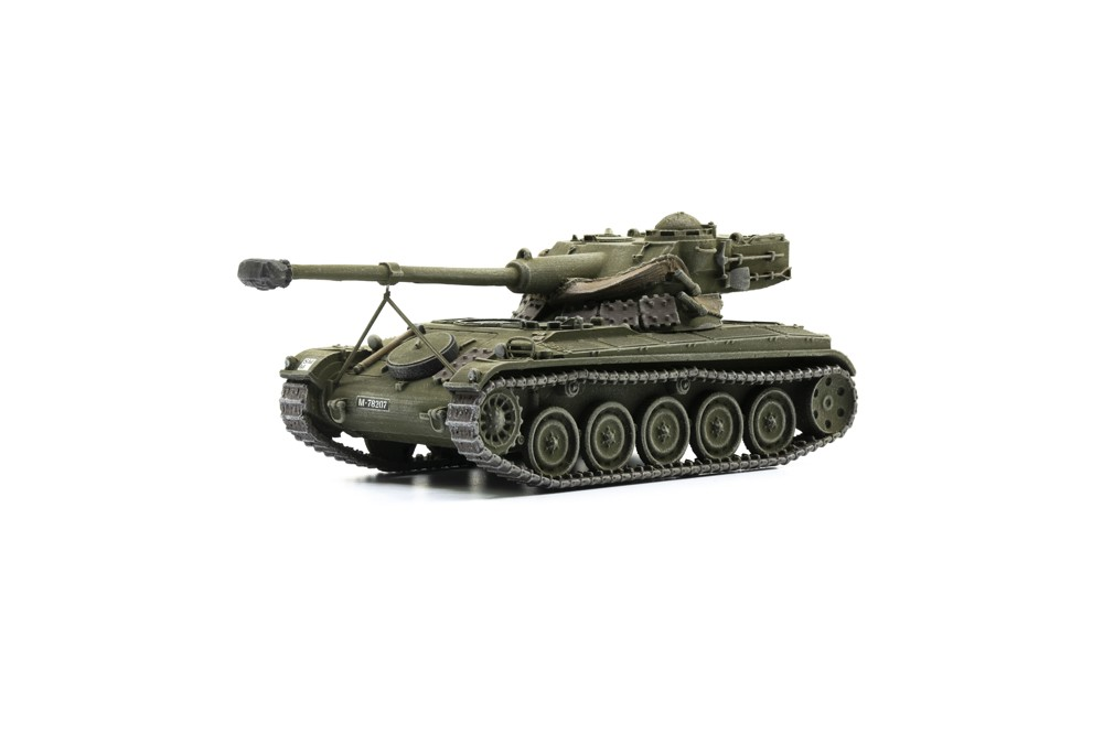 Image de Leichter Panzer 51 AMX-13 ohne Turmnummer 1:87 Schweizer Armee Kunststoff Fertigmodell ACE Collectors